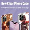Чехол для телефона с персонажем МИКАСА Для iPhone 17 Air 15 Pro 14 Plus 16 Pro Max 17E 16E 12 13 Mini 11 Чехол Милый Fundas