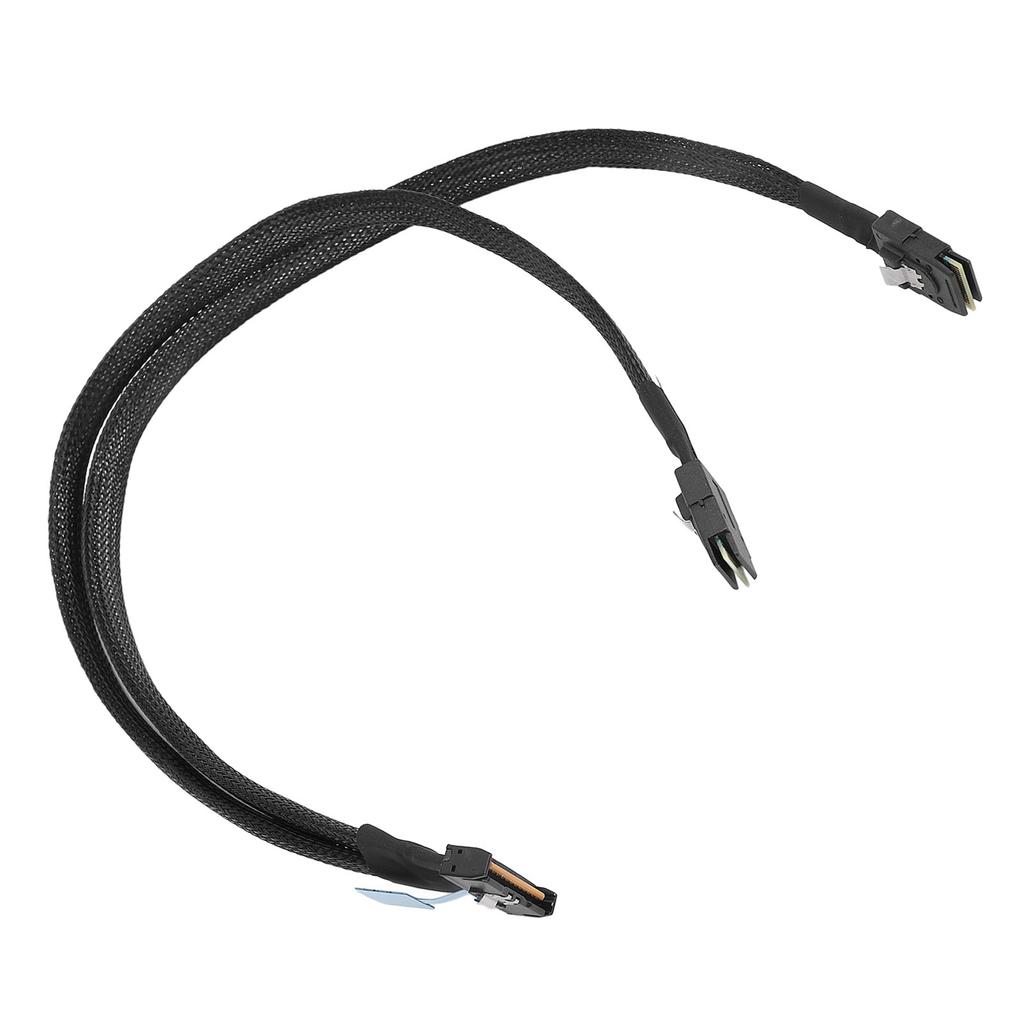 Кабель MCIO 8i на 2xSFF‑8087 PCIe 5.0 32 ГТ/с Высокоскоростной кабель-адаптер для серверных центров обработки данных 50 см