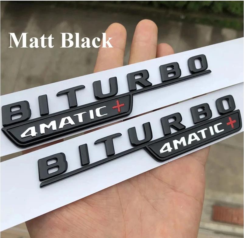 3D Эмблема Шильдик BITURBO 4MATIC Наклейка на Крыло Автомобиля Для Mercedes C43 AMG W205 W204 E43 W213 W212 GLC43 GLE43 W166 W167 Аксессуары