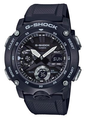 Черные часы Casio с конструкцией Carbon Core Guard G-Shock GA-2000S-1AJF Мужские