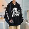 Japan Anime Jujutsu Kaisen Gojo Satoru Hoodies Sweatshirt Casual Anime Pullover Print Loose Long Sleeve Men's Hoodie Streetwear