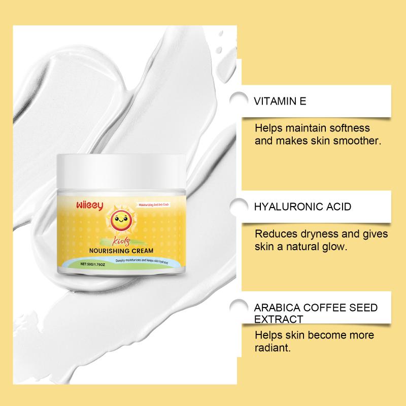 Gentle Moisturizing Cream For Kids Sensitive Skin Lightweight Hydration Soothes Dry Rough Spots Daily Use