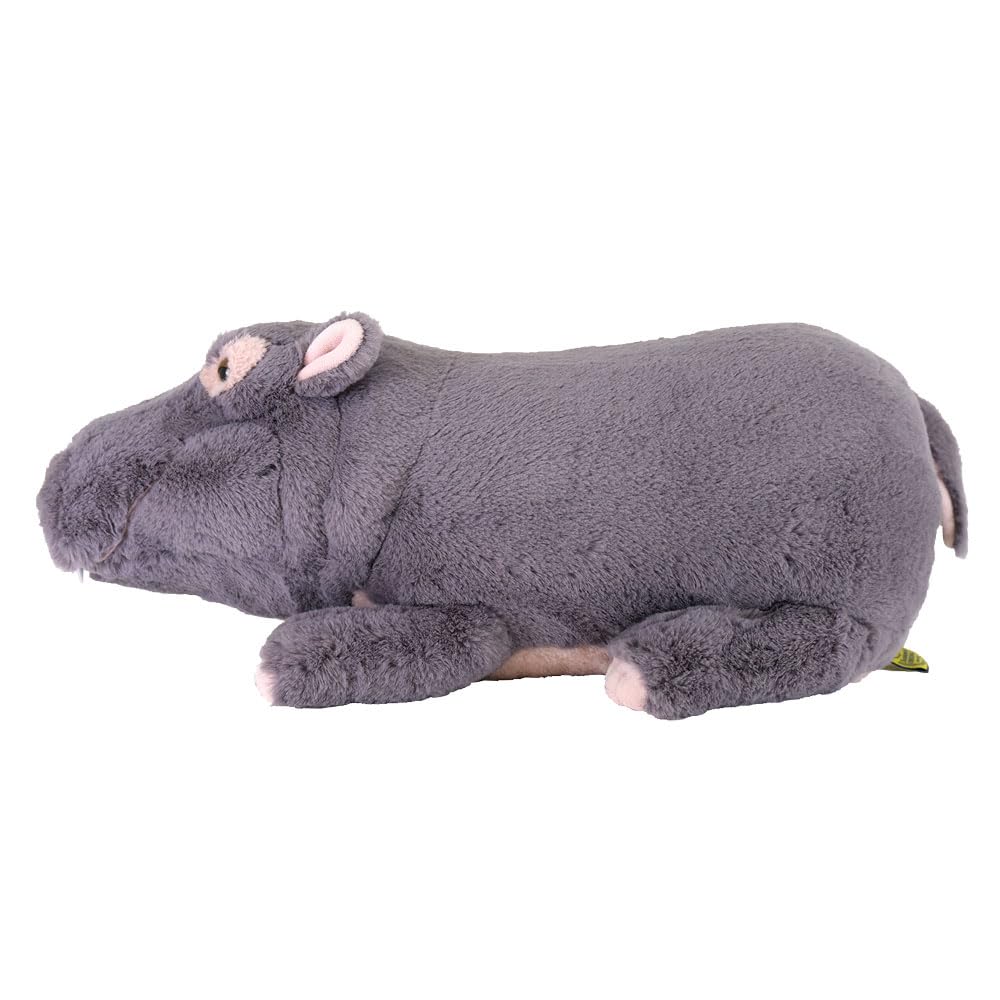 Sunlemon Lap Cover 25 X 44 X 17 Cm Stuffed Animal Cute Zoo Hippo P-1133