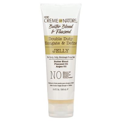 Масляная смесь и семена льна, двойное действие, удлиняющий и моделирующий гель, 8,4 жидких унции (248 мл)