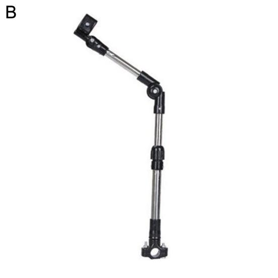 Соединитель для зонта Телескопический Складной Металлический Регулируемый Держатель для зонта для инвалидной коляски