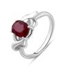 Silver Ring with Natural Ruby 1.8ct (2096115) 2.91 Gr. 925 Samples