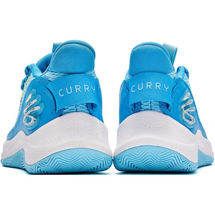 Under Armour Детские кроссовки Curry 3Z7 GS Capri Sky Blue, светоотражающие, желтые 3026623-401