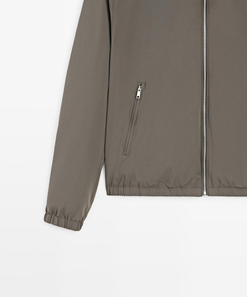 Короткая двусторонняя куртка Massimo Dutti