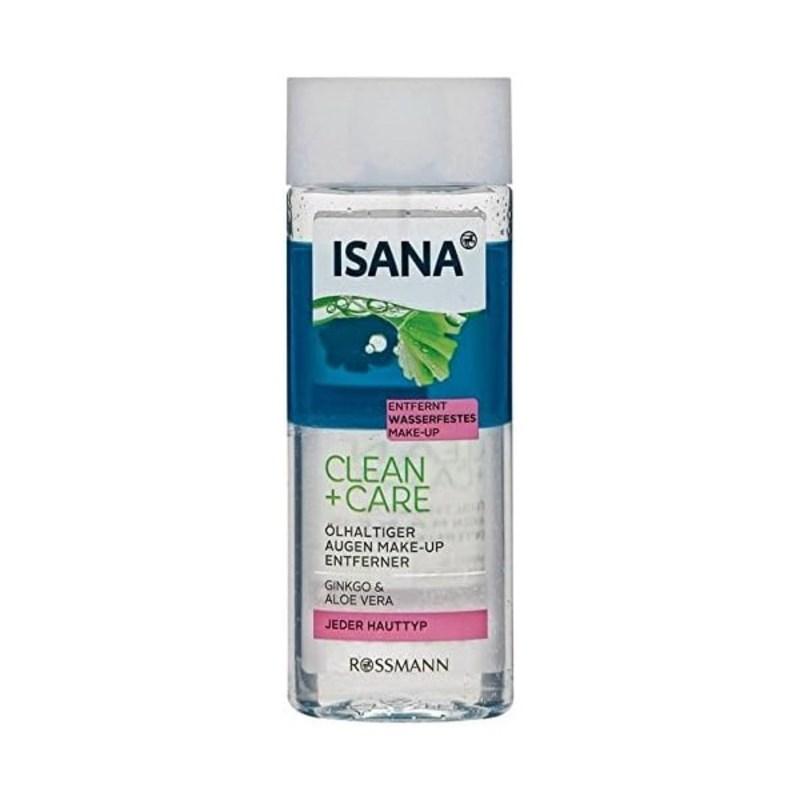 Isana Clean Care Oil Eye Makeup Remover 100ml