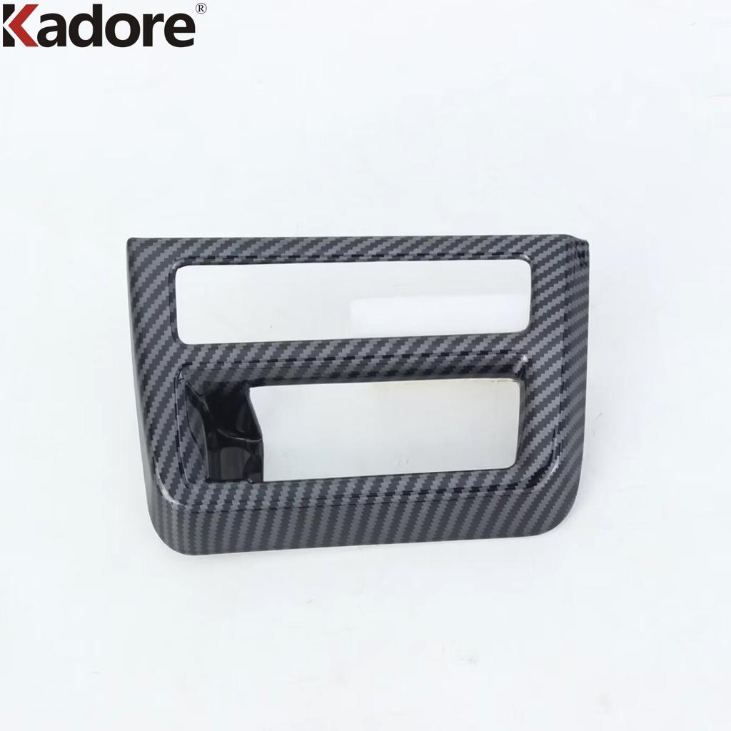 For Hyundai Sonata 2024 2025 2026 Carbon Fiber Car Head Light Lamp Switch Button Panel Cover Trim Inteiror Accessories