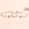 Temperament Versatile Small Waist Bracelet Korean Version Elegant Niche Design Ins Wind Bracelet Long-distance Love Gift