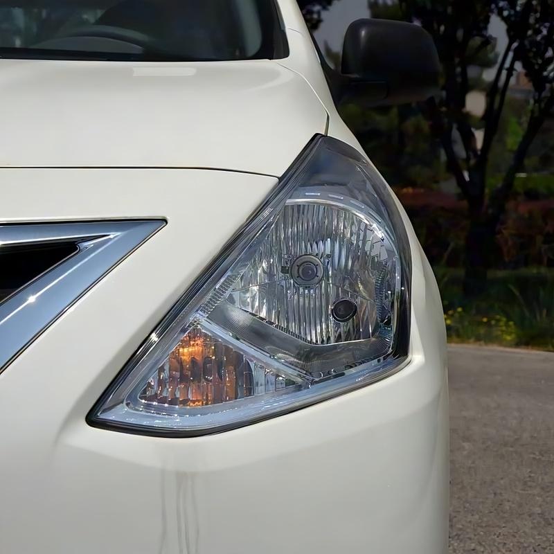 Для Nissan Sunny 2014 2015 2016 2017 Передняя крышка фары Прозрачный корпус фары Замена оригинального абажура Плексиглас