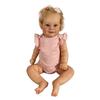 60cm Reborn Toddler Cute Girl Doll with Rooted Blonde