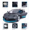 RASTAR Модель Bugatti Divo на радиоуправлении с LED, двери открываются и закрываются, серый, 1/14, машина, автомобиль, лампа, вручную, 3315.78.8см,