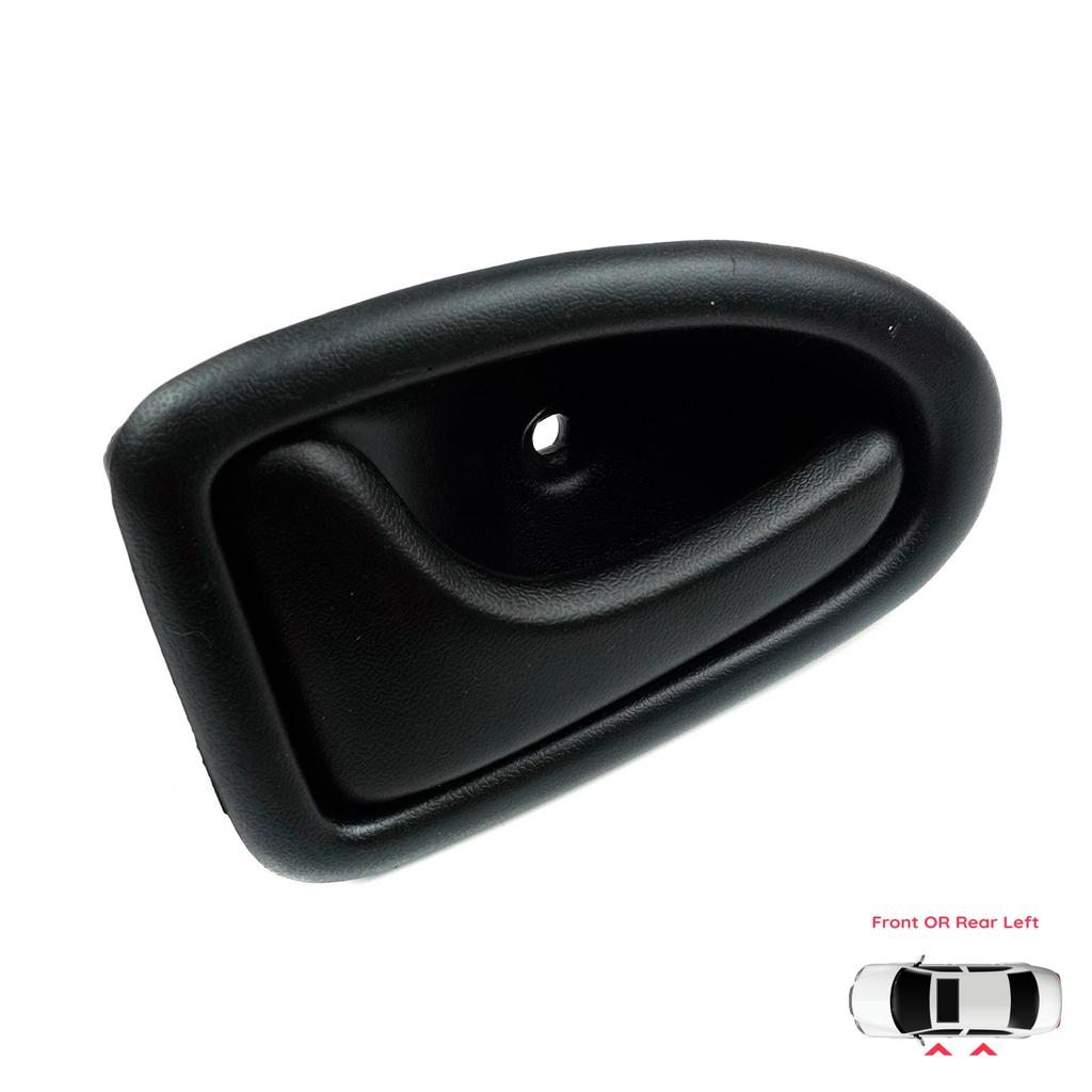 BDP77 Inner Door Handle Left Black for Renault Clio 2 Scenic Megane 1 Trafic Master 2 Logan Movano A Primastar Daily 7700434716