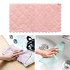 5/10 Pcs Double-layer Absorbent Microfiber Kitchen Dish Cloth Non-stick Oil Household Cleaning Wiping Towel Kitchen Tool
