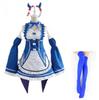 Аниме Ram Rem Lolita Maid Костюмы для косплея Vestido Re:Zero Kara Hajimeru Isekai Seikatsu костюмы на Хэллоуин для женщин платье Лоли