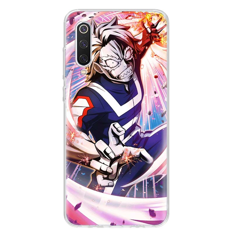 Anime My Hero Academia Cover Phone Case For Xiaomi Poco X3 GT X4 NFC M4 Pro M3 M2 F3 F2 F1 Mi Note 10 A3 A2 Lite A1 CC9E Fundas