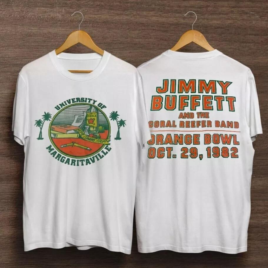 Jimmy Buffett of Margaritaville Concert Tour 80s Vintage Classic T-Shirt For Fan Unisex T-Shirt