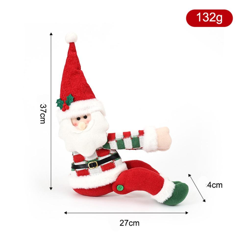 Santa Claus Curtain Clips Elk Christmas Curtain Buckle Xmas Curtain Buckle Home Decoration