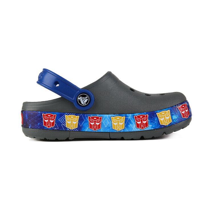 Crocs Классические клоги CFL Трансформеры Bnd Lt Slate Graffiti Детские клоги Серый 205501-0DA