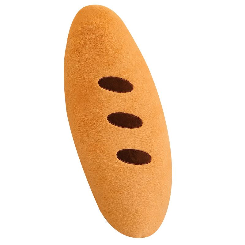 Simulated Long Baguette Pillow Plush Toy Doll Girl Sleeping On The Sofa On The Bed and Legs Clamping On The Pillow Gift