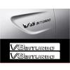 Car Tuning For Mercedes Benz C Class W204 W205 C63 C63S Letter Logo 3D ABS Sticker Car Rear Trunk Emblem Nameplate Decals