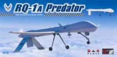 Беспилотный разведывательный самолет Platts Predator AC1 Пластиковая модель 1/72