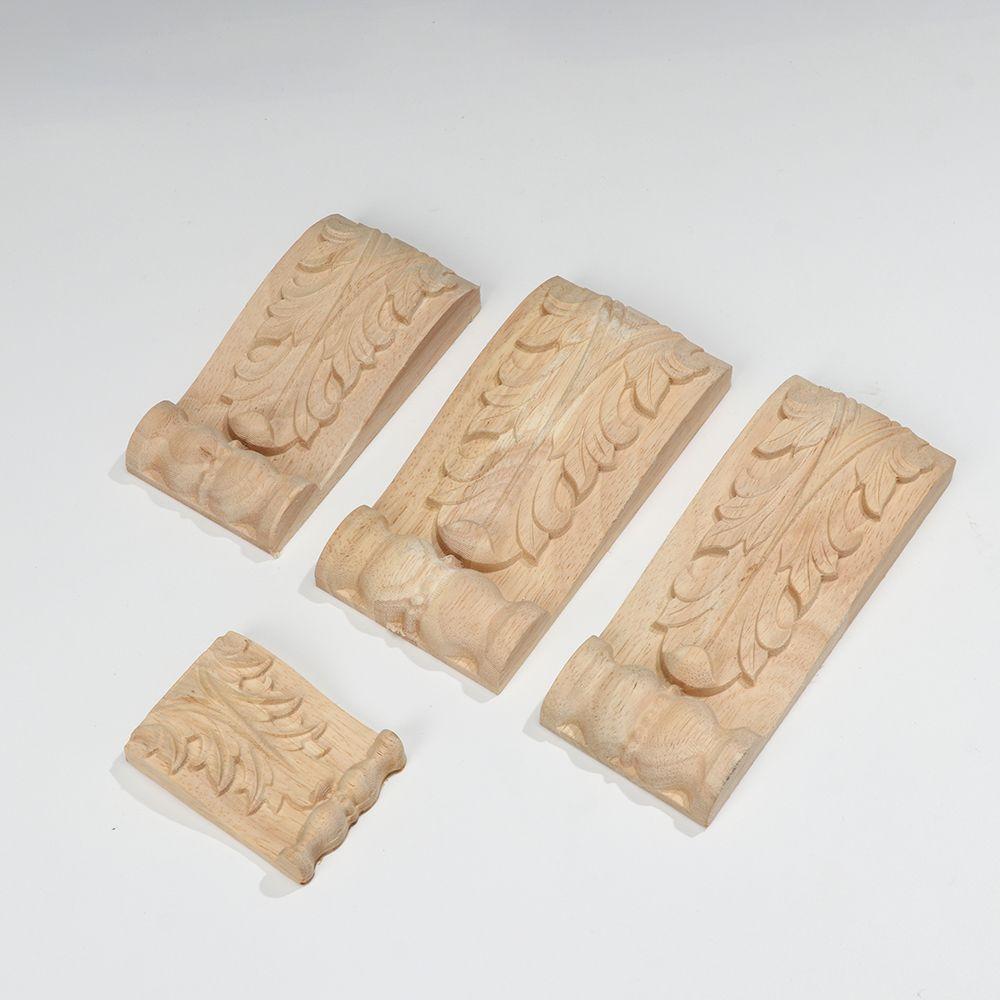 Ремесла Европейский стиль, сиденье для шкафа, винтажные деревянные резные ножки для мебели, домашний декор