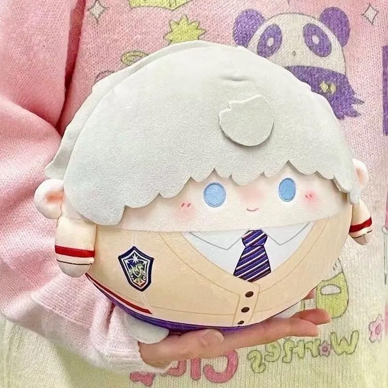 20 Cm Round Ball Doll Love And DeepSpace Rafayel Xavier Zayne Sylus Roly-Poly Plush Doll Healing Cute Doll Decoration Gift Toys