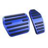 Uccellino Pedal Covers, Brake Covers, and Accelerator Covers for Delica Mini B3 Series, Tool-Free, 2-Piece Set (Blue)