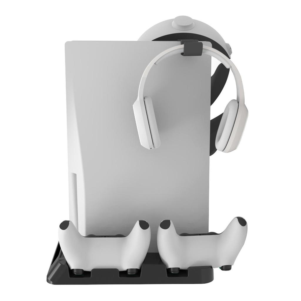 Зарядная станция контроллера для PSVR2 PS5 с охлаждающей подставкой, многофункциональная зарядная док-станция для быстрой зарядки для аксессуаров PSVR2