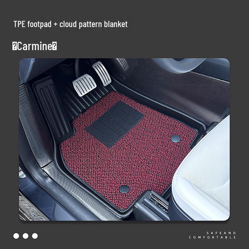 Kia K3, K5 GT, KX3, KXcross Всесезонные TPE Экологичные Автомобильные Коврики