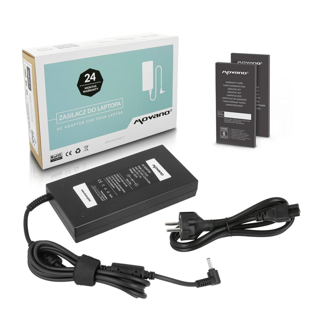 Power Supply Charger For Msi 20V 9A 180W 4.5X3.0Mm