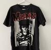 Винтажная футболка Misfits с графикой скелета 00-х Унисекс