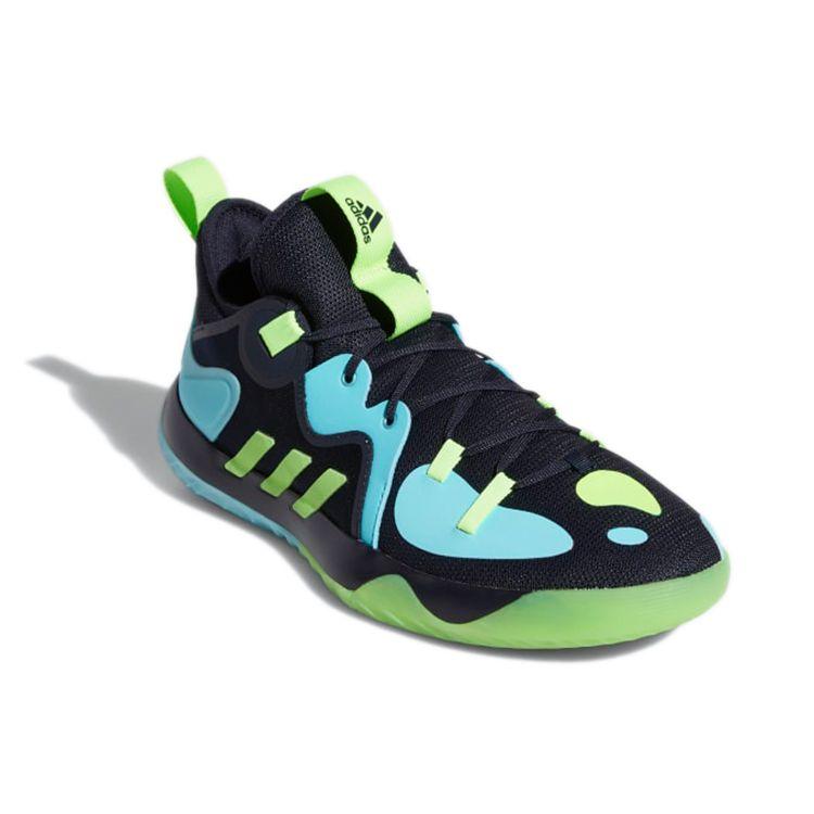 Adidas Кроссовки унисекс Harden Stepback 2 Legend Ink Signal Green Pulse-Aqua GZ2954