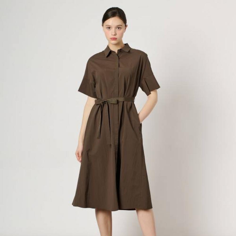 Bcbg Belted Solid Dress B4m5o642
