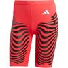 Adizero Control Comfortable Mid-Rise Slim Fit Three-Quarter Casual Shorts Women Shorts Red Black IX8977