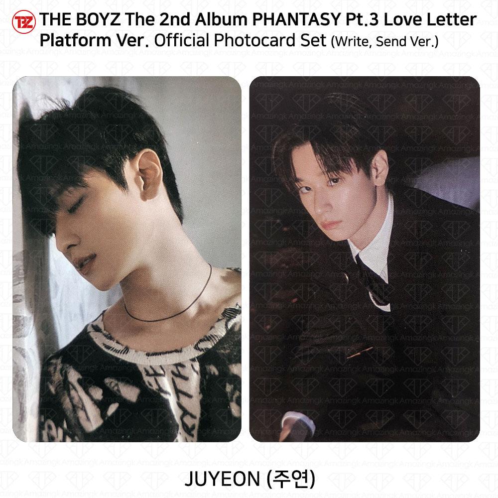 THE BOYZ Phantasy Pt.3 Платформа для любовных писем, версия QR Селфи, официальная фотокарточка