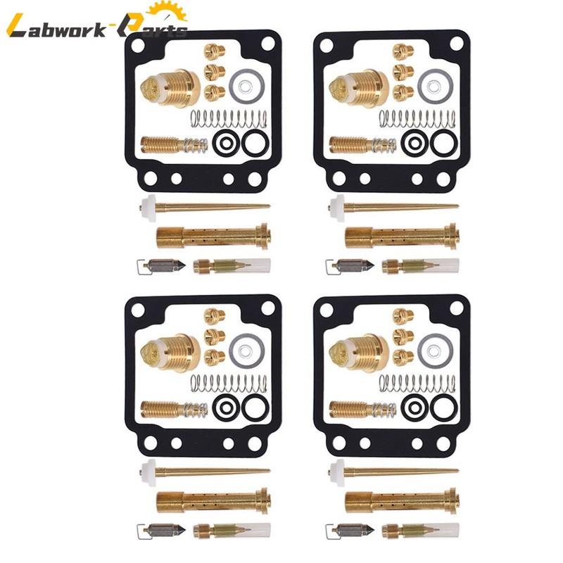 4Pcs For Yamaha 80-83 XJ650 Maxim Seca HSC32 Carburetor Carb Rebuild Kit