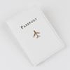 PU Leather Passport Cover Case Holder with ID Credit Card Slot Card Document Pocket Wallet for Travel Passport Sleeve