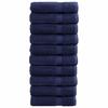 VidaXL Superior Quality Hand Towels 10 Pcs, Bath Towels, Hand Towels, Bathroom Washcloths, 137259