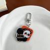 Cartoon Panda Keychain: Cute Acrylic Pendant for School Bags