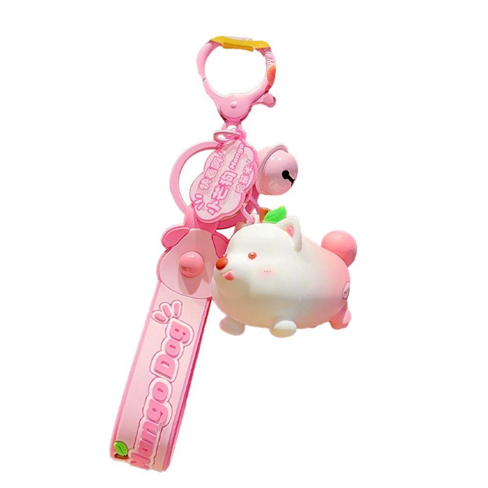 Шиба-ину Хакими Манго Собака Нежный Подвеска ПВХ Фрукт Животное Комбинированный Брелок Женский Леди Девушка