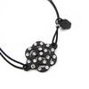 [G8744] - Black 'Camélia' Designer Bracelet