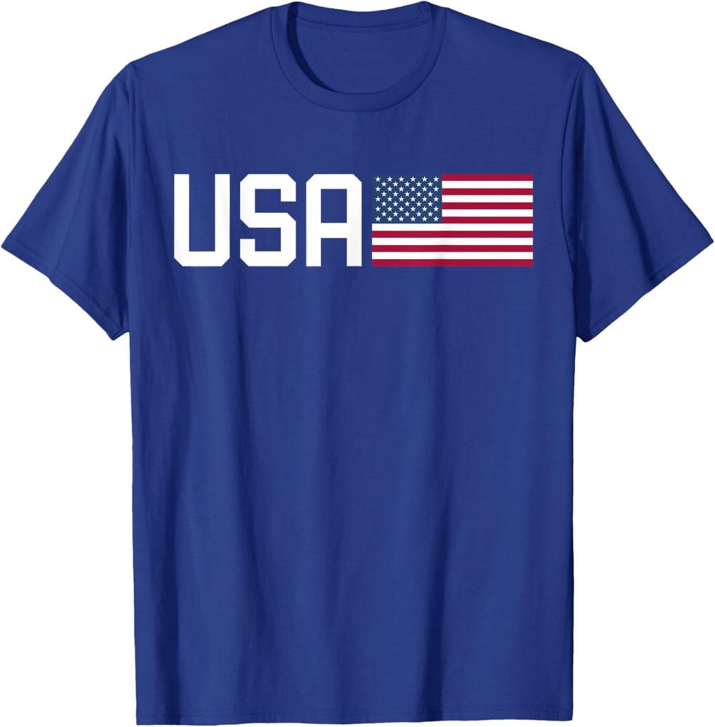USA Flag 4th of July Patriotic Independence Day Gift Unisex T-Shirt