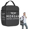 Morgan Motor Car Company Термосумка для ланча для женщин и детей, портативные контейнеры для еды, термоланч-бокс, сумка-тоут