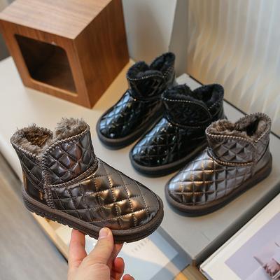 Детские зимние сапоги, зимние новые модели, хлопковые сапоги для девочек