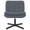 Swivel Relaxation Chair Dark Grey 63 x 75 x 76 cm Velvet