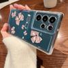 Bowknot Print Transparent Soft Silicone Phone Case For Samsung S25 Ultra S24 FE S23 A16 A36 A56 A55 A15 A25 Clear Shockproof Lens Protection Cover